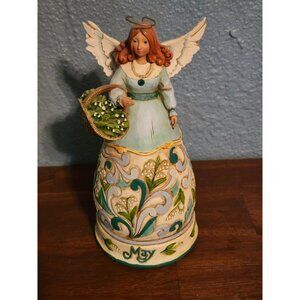 Jim Shore Heartwood Creek Angel May Lily of the Valley 4012554